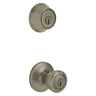 Kwikset Combination Lockset Antique brass