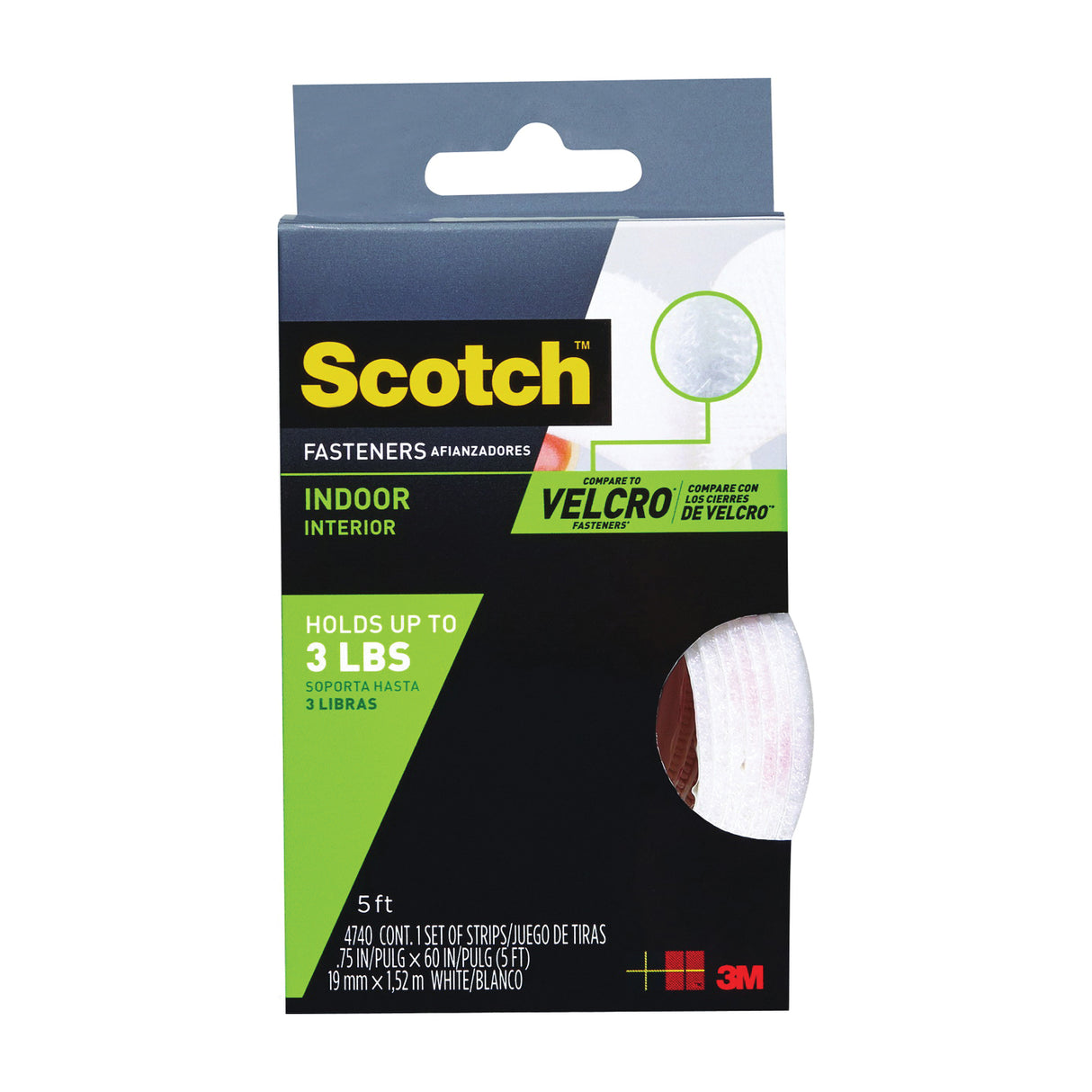 Scotch Fastener White