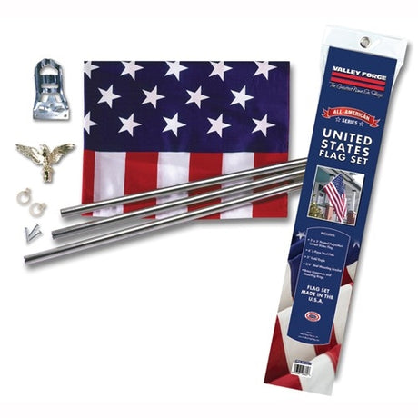 Valley Forge USA Flag Kit 3FT_X_5FT