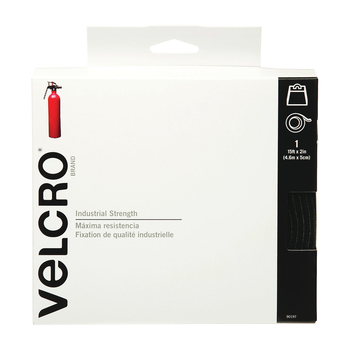 VELCRO Brand Fastener Black / 2X15