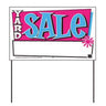 Hy-Ko Sign with Wire Frame Red/black / 26X16