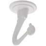 National Hardware Swag Hook White /  / 2PK