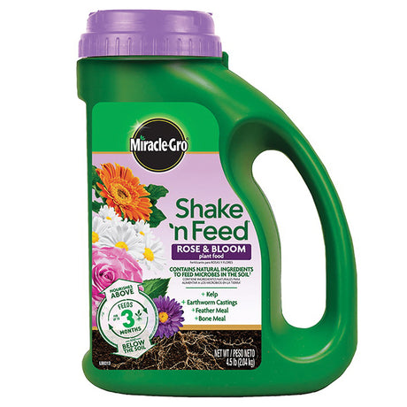Miracle-Gro Rose and Bloom Plant Food 4LB