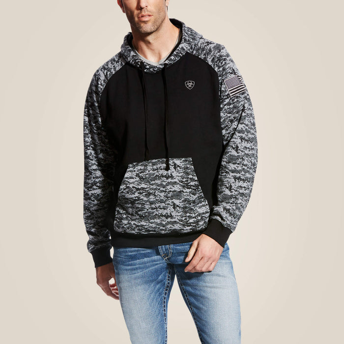 Ariat Men's Patriot Hoodie Digi camo