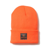 Ariat Men's Rebar Watch Cap Bright Orange