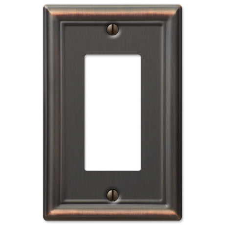 AmerTac Switch Wallplate Aged bronze