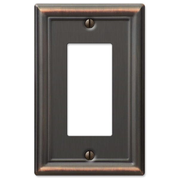 AmerTac Switch Wallplate Aged bronze