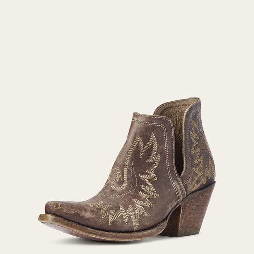 Ariat Women's Dixon Western Boot Distressed brown