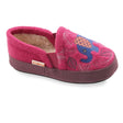 Acorn Kids' Colby Gore Moccasins Magenta Elephant