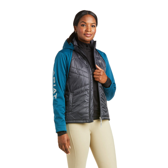 Ariat Women's Respond Jacket Eurasianteal blue