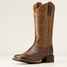 Ariat Women's Round Up Wide Square Toe Western Boot Arizona brown/cpr fl