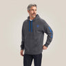 Men's Ariat Logo Hoodie Charcoal heather