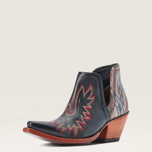 Ariat Women's Dixon Chimayo Western Boot Cash/roja