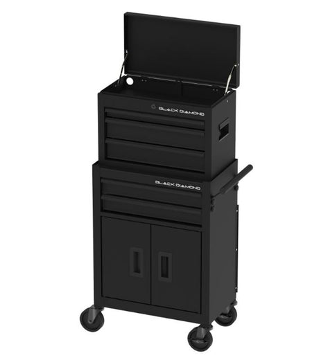 Black Diamond 20-inch 5 Drawer Combo Chest