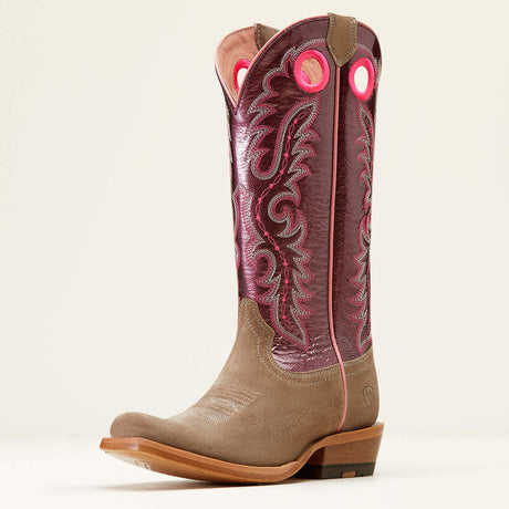 Ariat Women's Futurity Boon Western Boot Smokey Wine