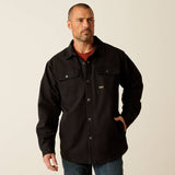 Ariat Men's Rebar Canvas Shirt Jacket - Black Black /  / REG