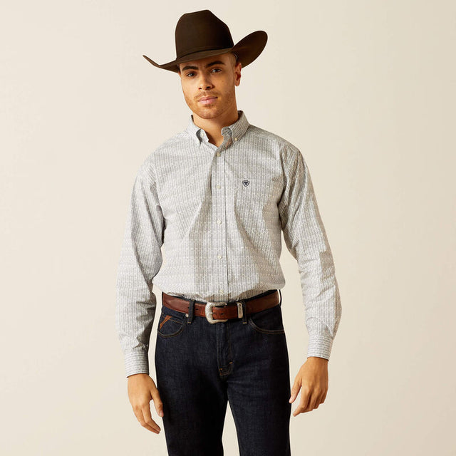 Ariat Men's Reign Classic Fit Shirt - White White /  / REG