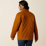 Ariat Women's Grizzly Quilted Barn Jacket - Chestnut Horse Chestnut Horse