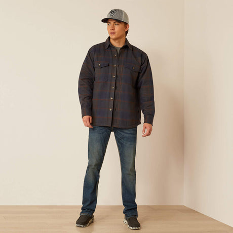 Ariat Men's Hastings Retro Shirt Jacket - Parisian Night Parisian Night /  / REG