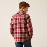 Ariat Boys' Herschel Retro Fit Shirt - Chili Pepper Chili Pepper