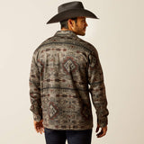 Ariat Men's Caldwell Printed Shirt Jacket - Brindle Brindle /  / REG