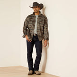 Ariat Men's Caldwell Printed Shirt Jacket - Brindle Brindle /  / REG