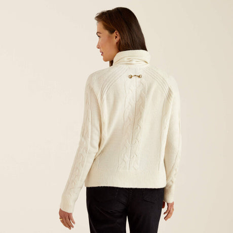 Ariat Women's Novato Sweater - Vanilla Ice Vanilla Ice