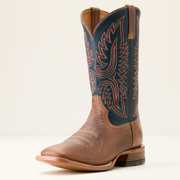 Men's Tanglewood Cowboy Boot - Bone & Honorable Blue