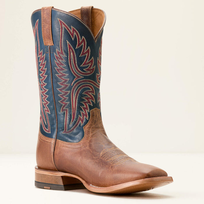 Men's Tanglewood Cowboy Boot - Bone & Honorable Blue