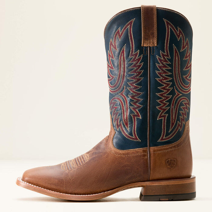 Men's Tanglewood Cowboy Boot - Bone & Honorable Blue