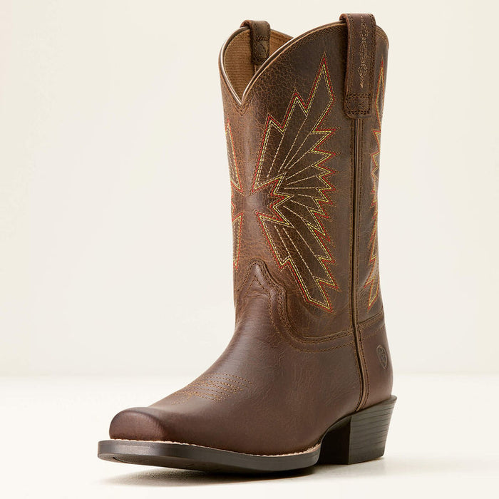 Kids' Decatur Western Boot - Honey Bee