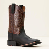 Ariat Men's Sport Big Country Cowboy Boot - Basic Black & Mahogany