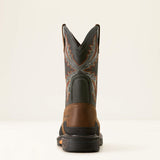 Ariat Men's OverDrive Wide Square Toe Composite Toe Work Boot - Brown / Rough Stone