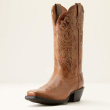 Ariat Women's Round Up Square Toe Western Boot - Ready Russet