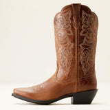 Ariat Women's Round Up Square Toe Western Boot - Ready Russet