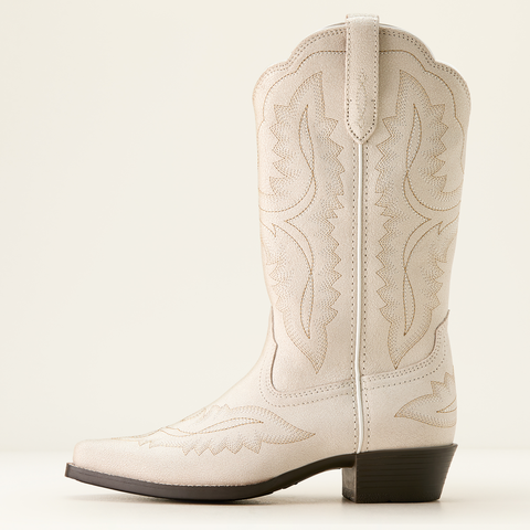 Ariat Youth Casanova Western Boot - Distressed Ivory