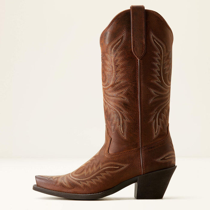 Ariat Women's Round Up Collins Western Boot - Rafter Tan