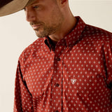 Ariat Pax Classic Fit Shirt - Burgundy