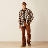 Ariat Harford Retro Fit Shirt - Black / Brown