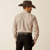 Ariat Wrinkle Free Flemming Fitted Shirt - Brown