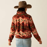 Ariat Berber Snap Front Sweatshirt - Plainsview Print