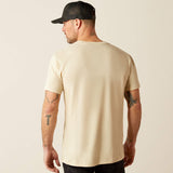 Ariat Southwest Mountain Stripe T-Shirt - Natural