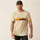 Ariat Southwest Mountain Stripe T-Shirt - Natural