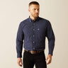 10054672 Mns Carmine Classic Fit Shirt - Navy Navy