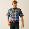 10055267 Mns Rebar Ds Work Shirt - Strong Blue Strong blue
