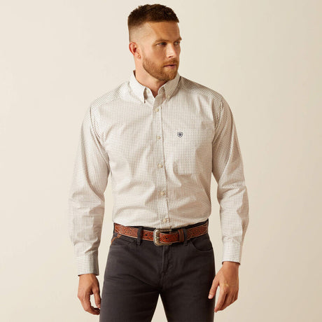 10058761 Mns Cesar Classic Fit Shirt - White White