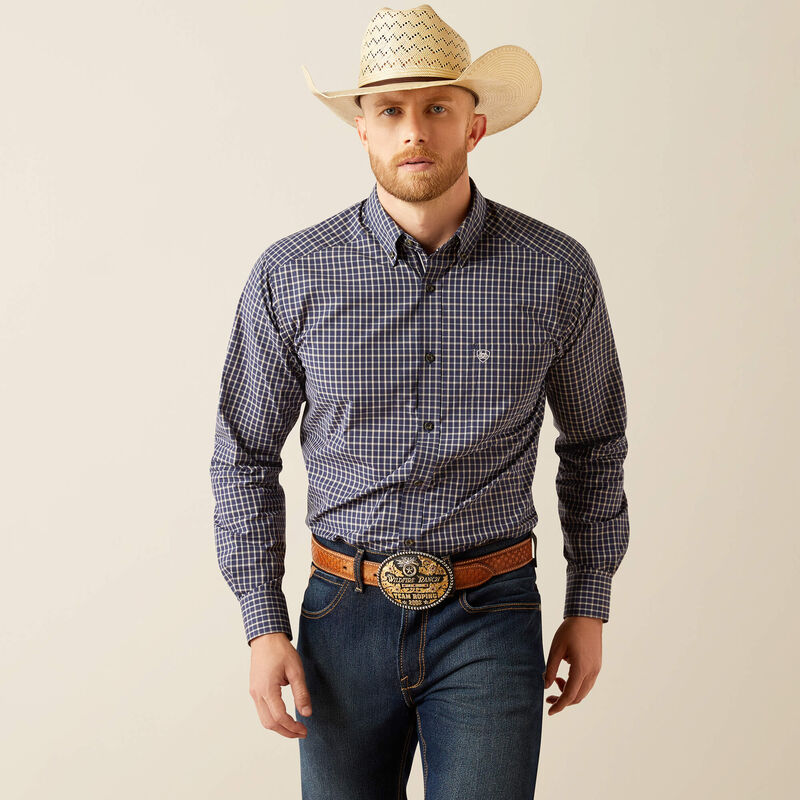 10058970 Mns Pro Series Canaan Classic Fit Shirt - Navy Navy