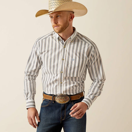 10058973 Mns Pro Series Cohen Classic Fit Shirt - White White