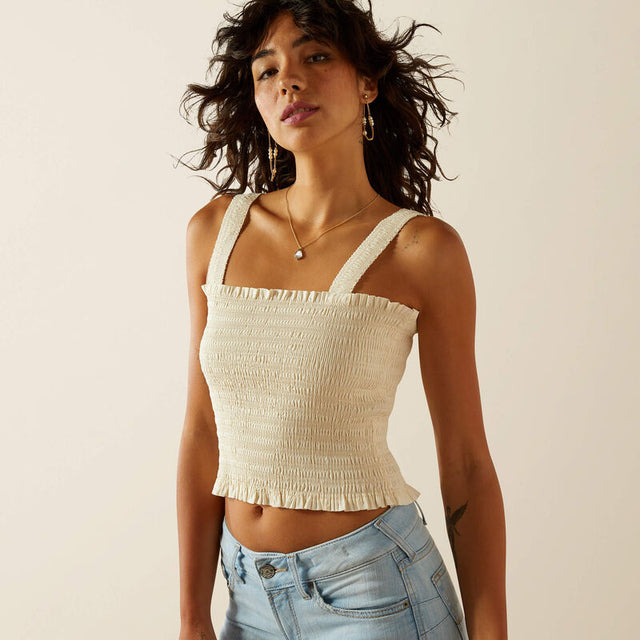 10059098 Wms Darla Top - Vanilla Ice Vanilla ice