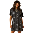 10060380 Wms Isela Tee Dress - Isela Southwest Prnt Isela southwest prnt